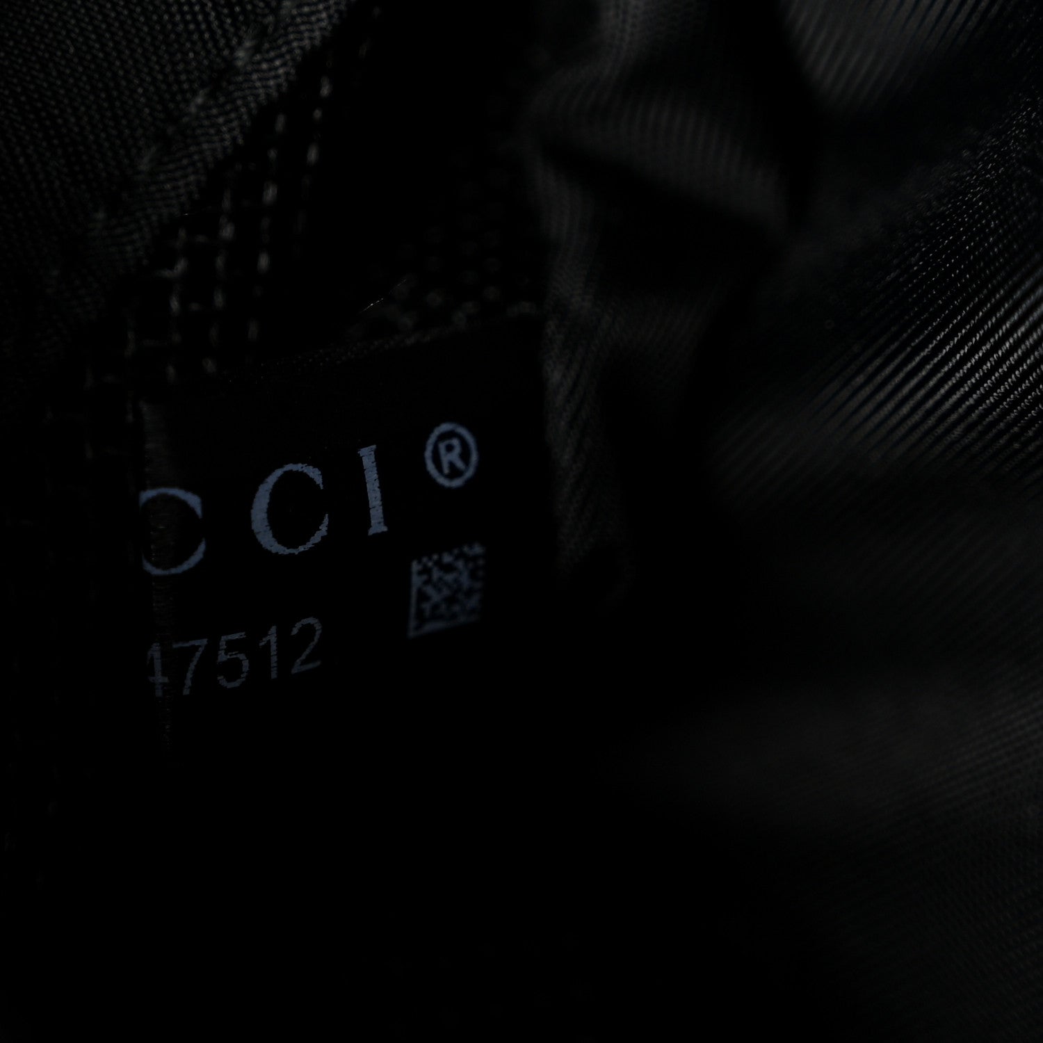 Gucci GG Supreme Monogram Web Toiletry Case Black Grey 8 of 8
