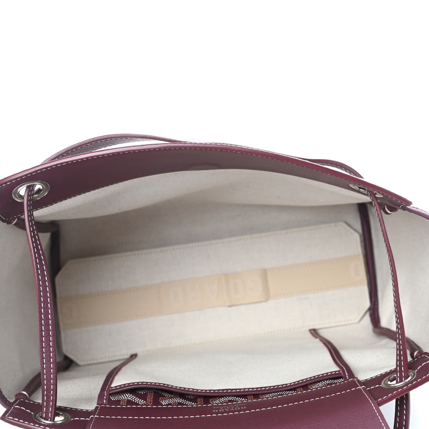 Goyardine Rouette PM Burgundy