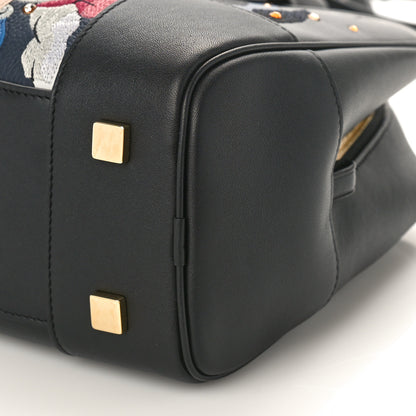 Loewe X HOWLS MOVING CASTLE Calfskin Amazona 28 Black 8 of 8