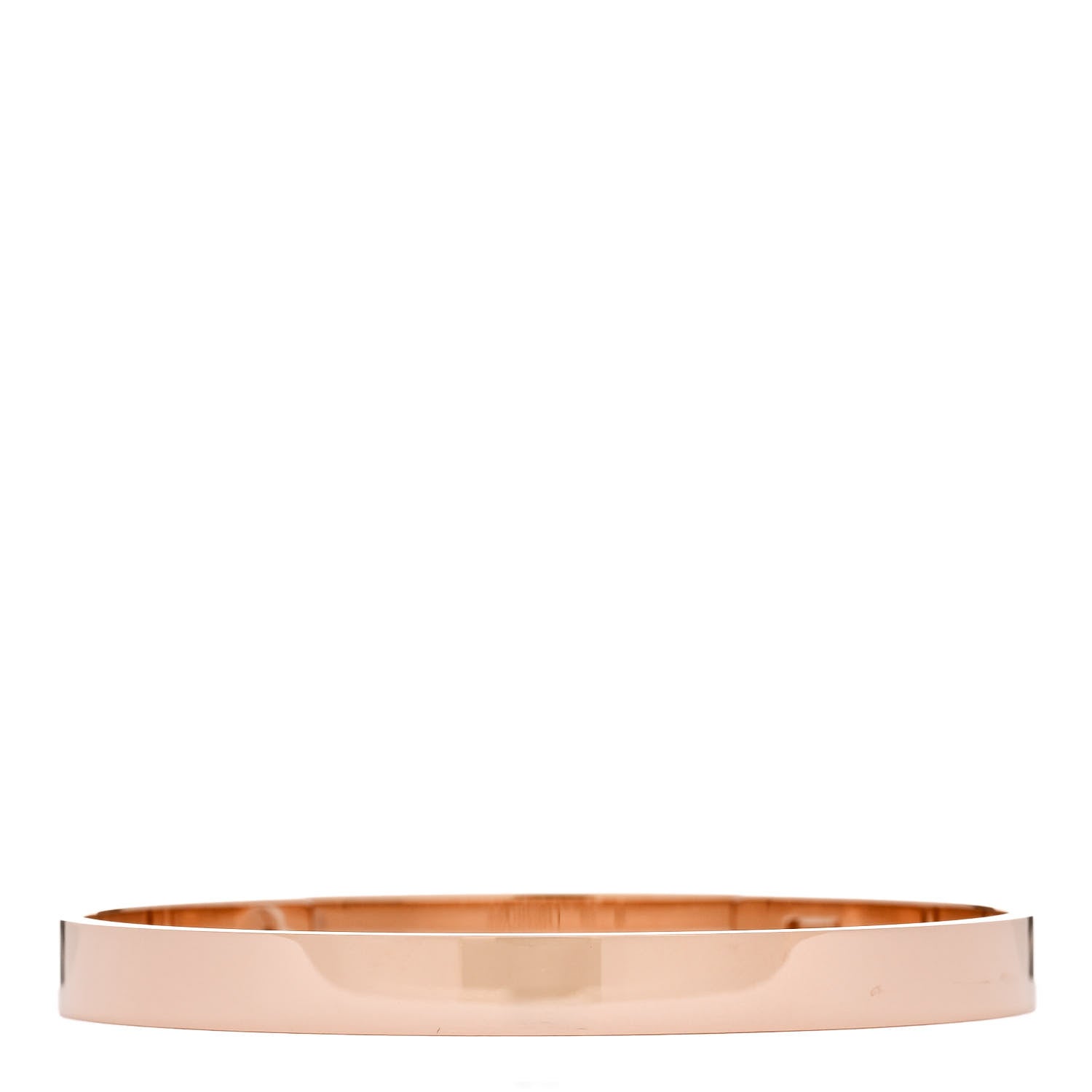 Hermes 18K Rose Gold PM Collier De Chien Bracelet ST 2 of 4
