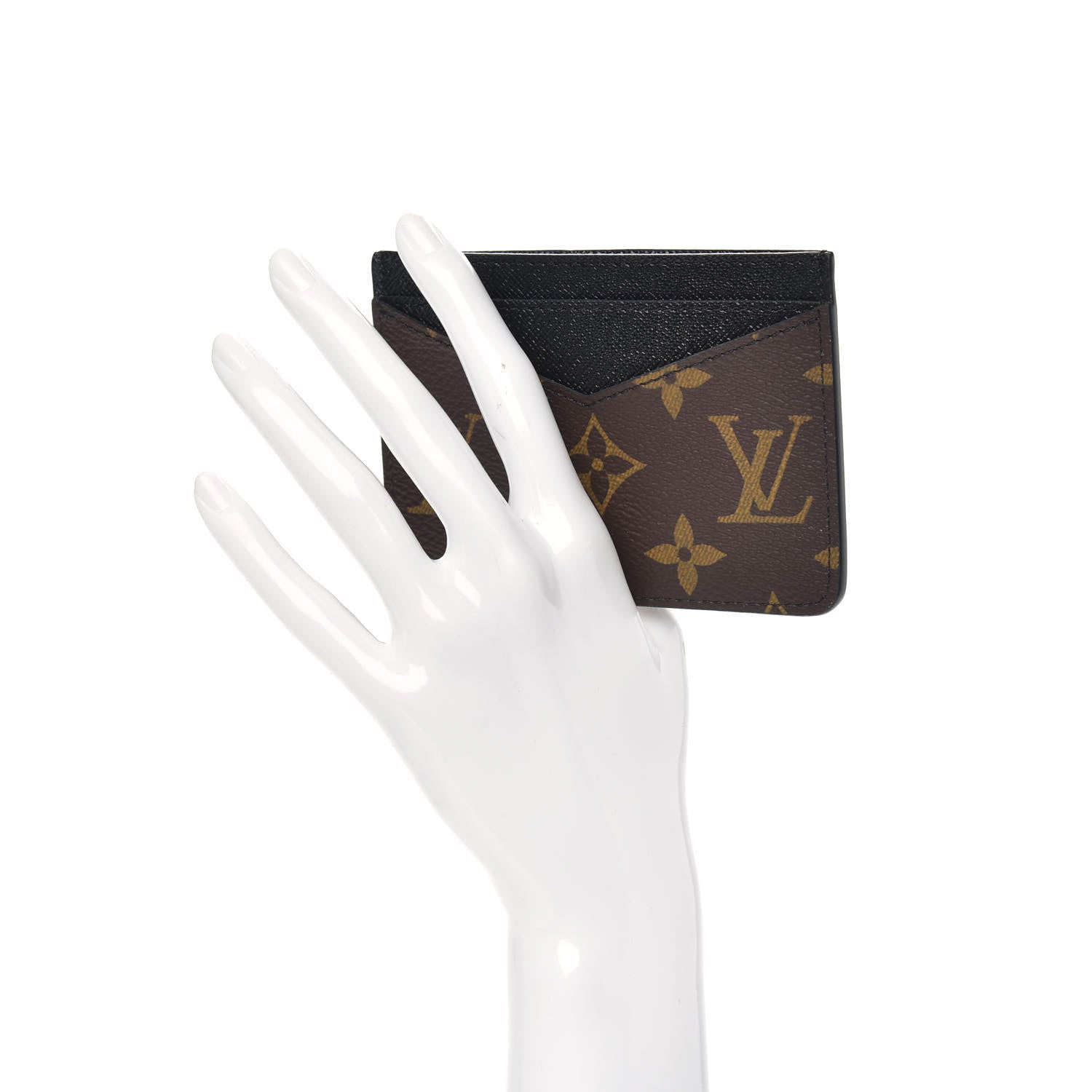 Louis Vuitton Monogram Macassar Neo Porte-Cartes Card Holder 2 of 7