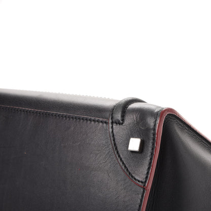 Celine Smooth Calfskin Mini Luggage Black Pink Trim 25 of 27