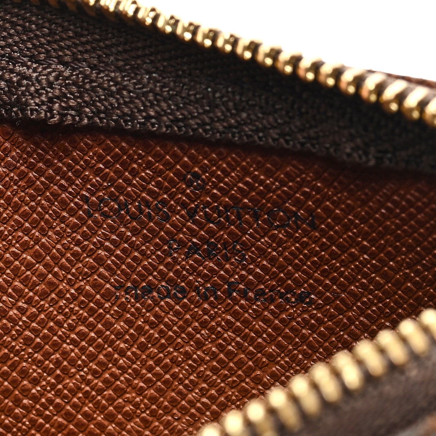 Monogram Key Pouch
