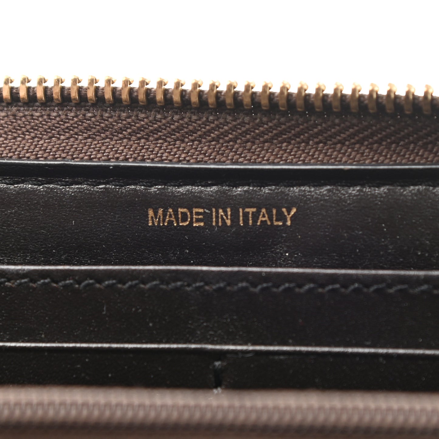 Haymarket Check Large Ziggy Zip Around Wallet Chocolate
