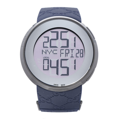 Gucci Stainless Steel Rubber 45mm Digital I-Gucci Watch 1 of 7