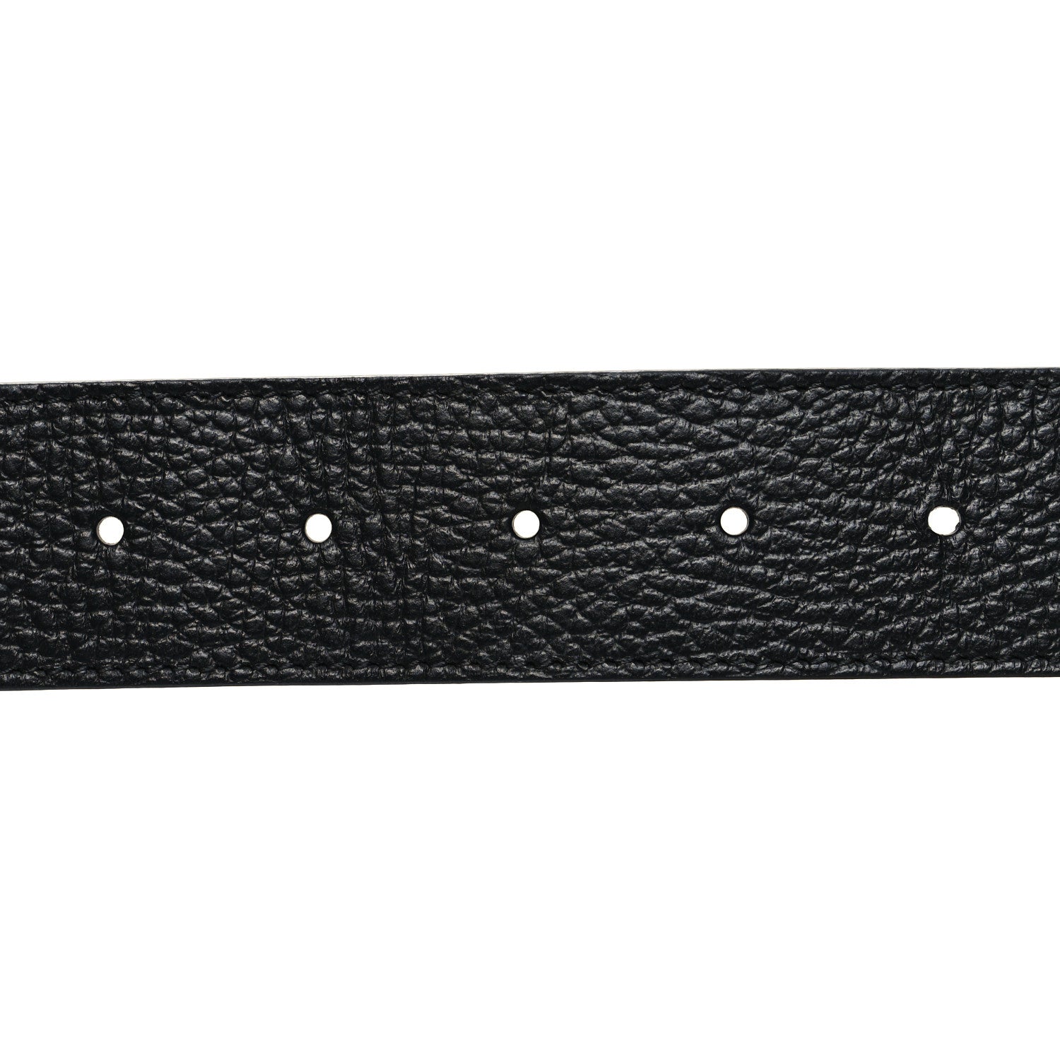 Gucci Calfskin Double G Reversible 37mm Belt 85/34 Black Cocoa 3 of 5