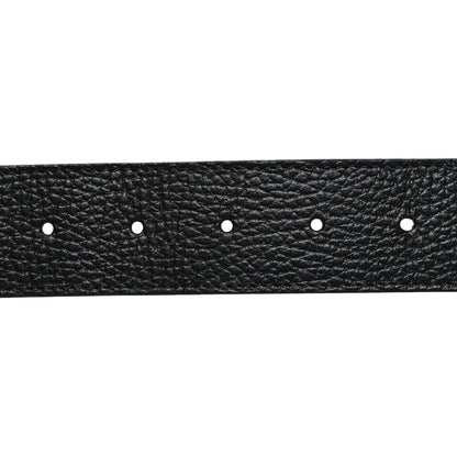 Gucci Calfskin Double G Reversible 37mm Belt 85/34 Black Cocoa 3 of 5