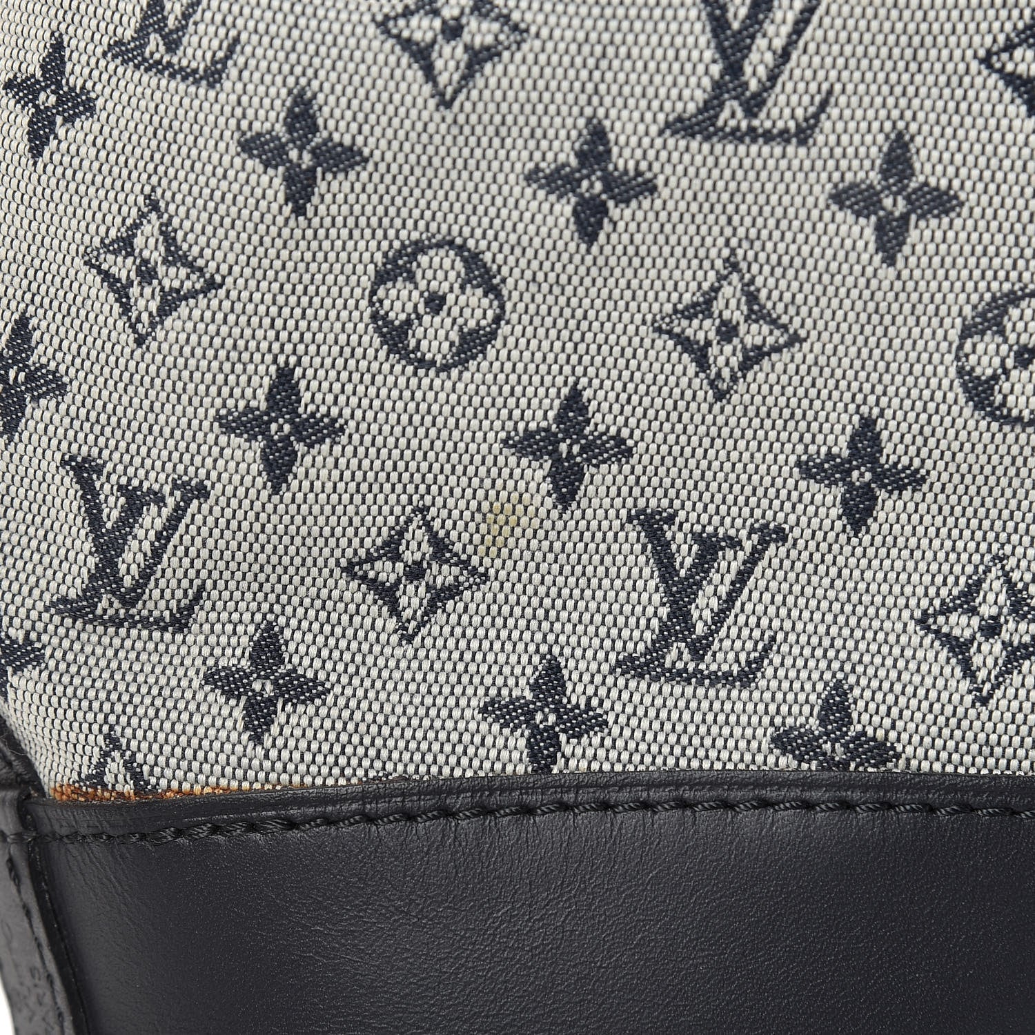 Louis Vuitton Mini Monogram Noelie Blue 17 of 17