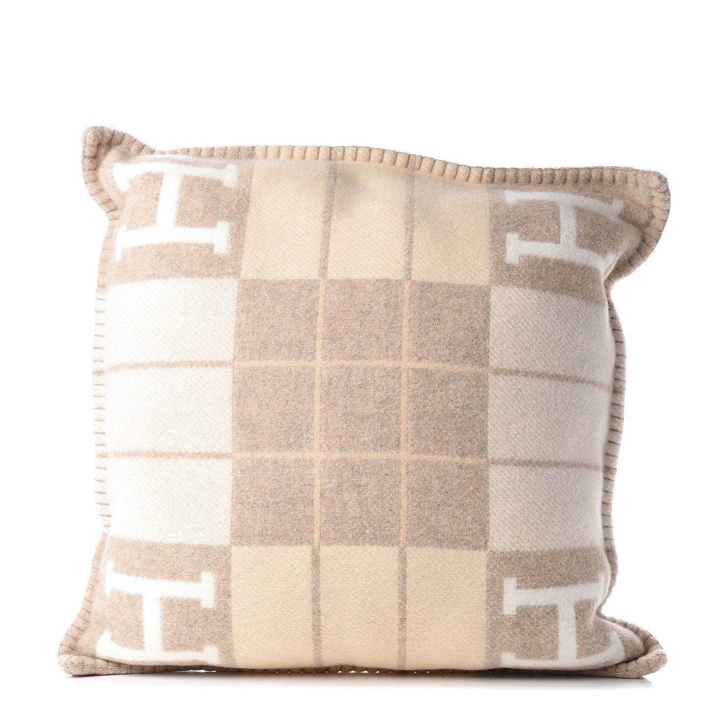 Wool Cashmere Avalon III Pillow PM Coco Camomille