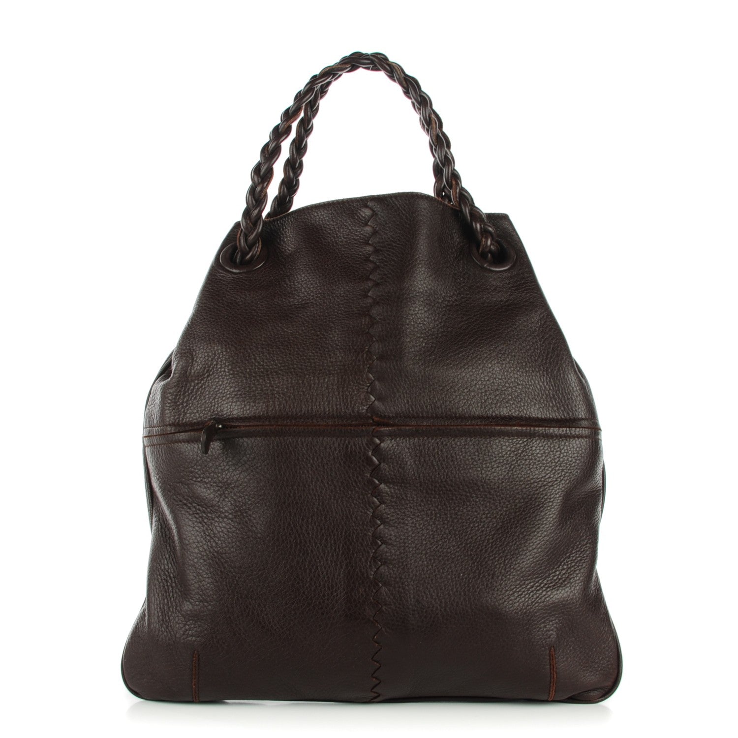 Bottega Veneta Cervo Deerskin Julie Tote Ebano 1 of 8