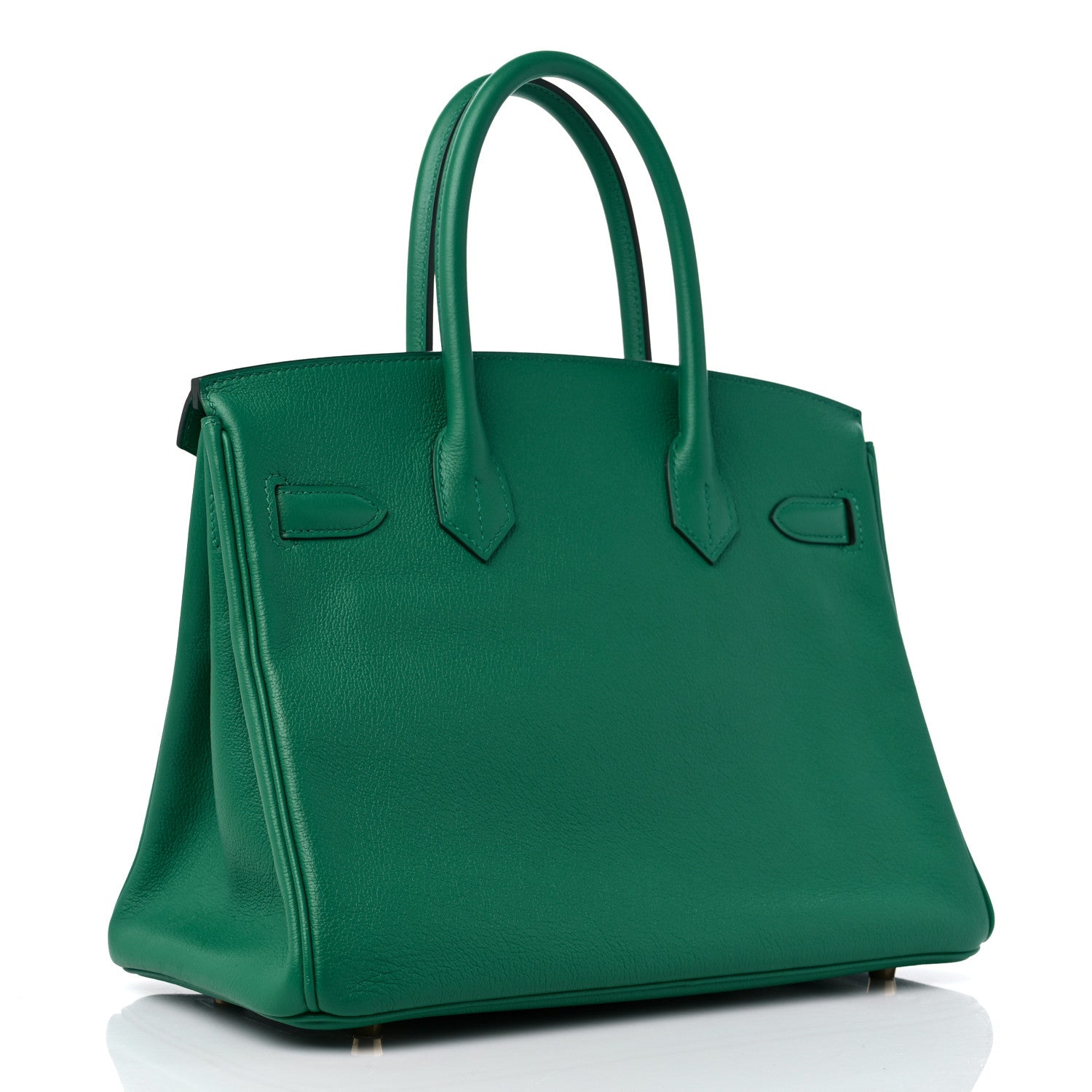 Hermes Taurillon Novillo Birkin 30 Vert Vertigo 3 of 9