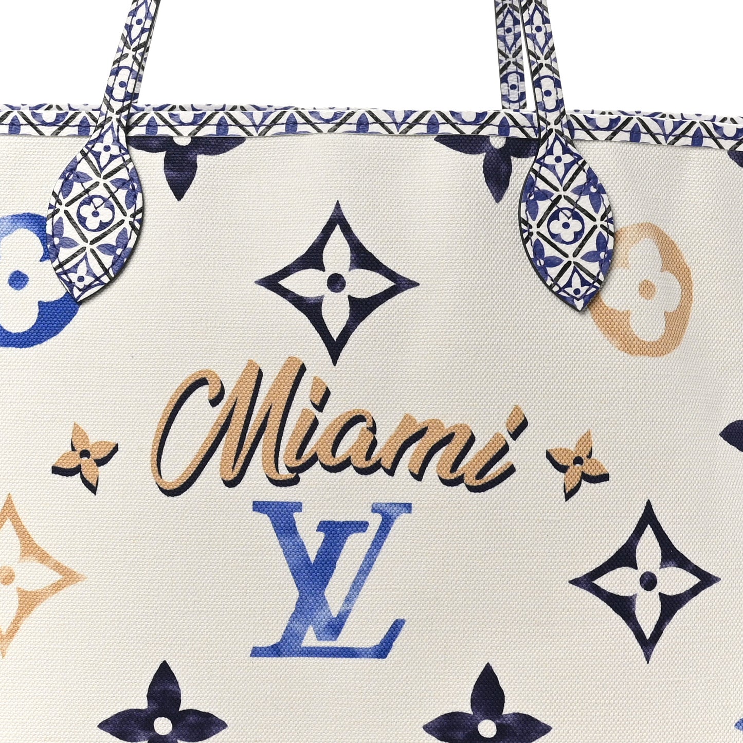 Monogram Canvas By The Pool Miami 2.0 Neverfull GM Blue