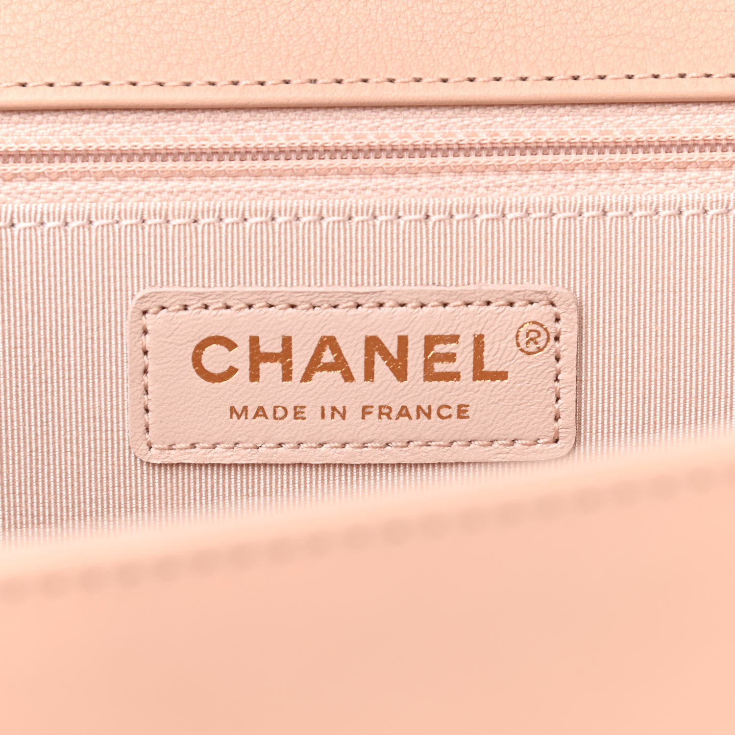 Chanel Lambskin Quilted Flap Beige 6 of 13