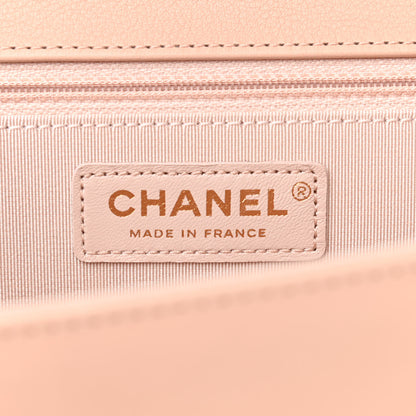 Chanel Lambskin Quilted Flap Beige 6 of 13