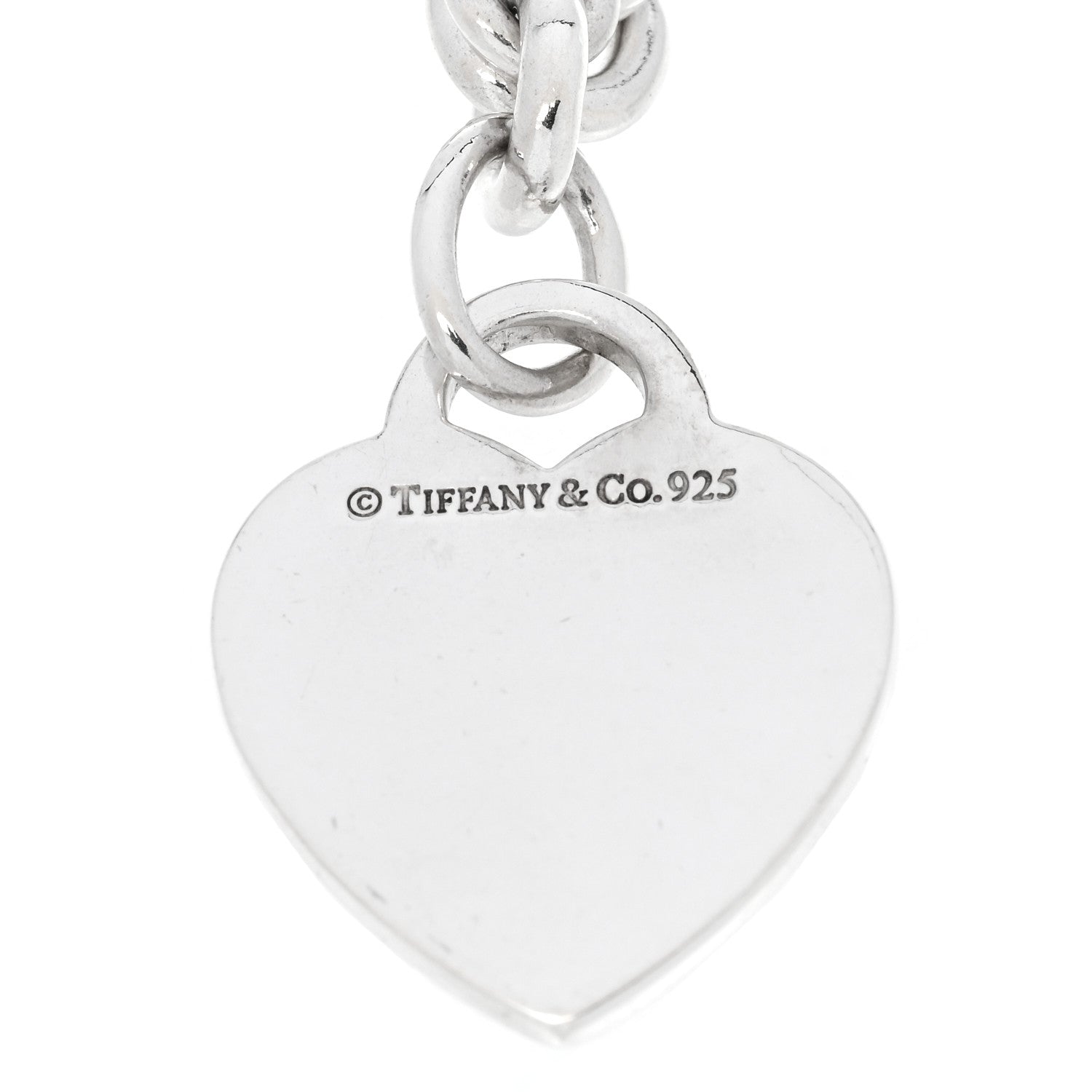 Tiffany Sterling Silver Heart Tag Toggle Bracelet 4 of 4