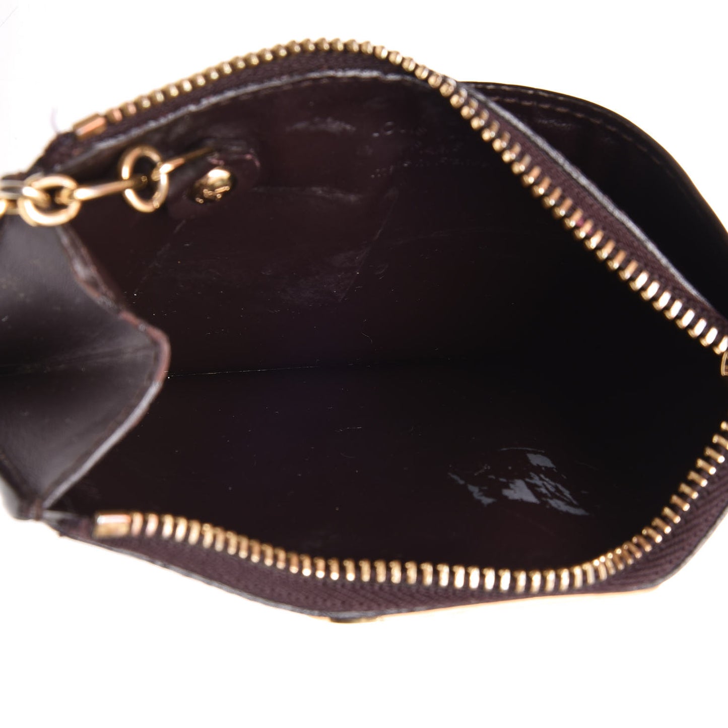 Vernis Key Pouch Amarante