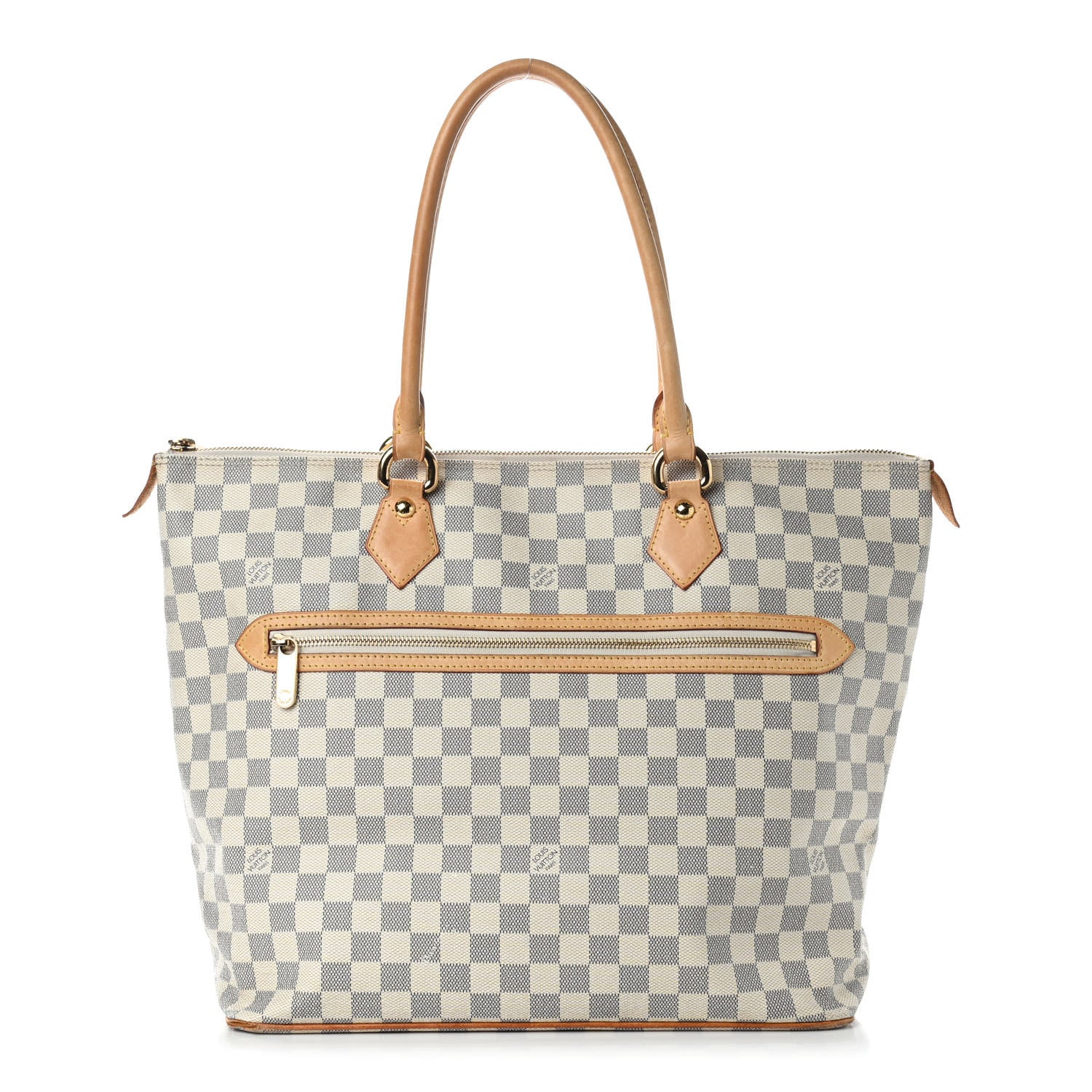 Louis Vuitton Damier Azur Saleya GM 1 of 9