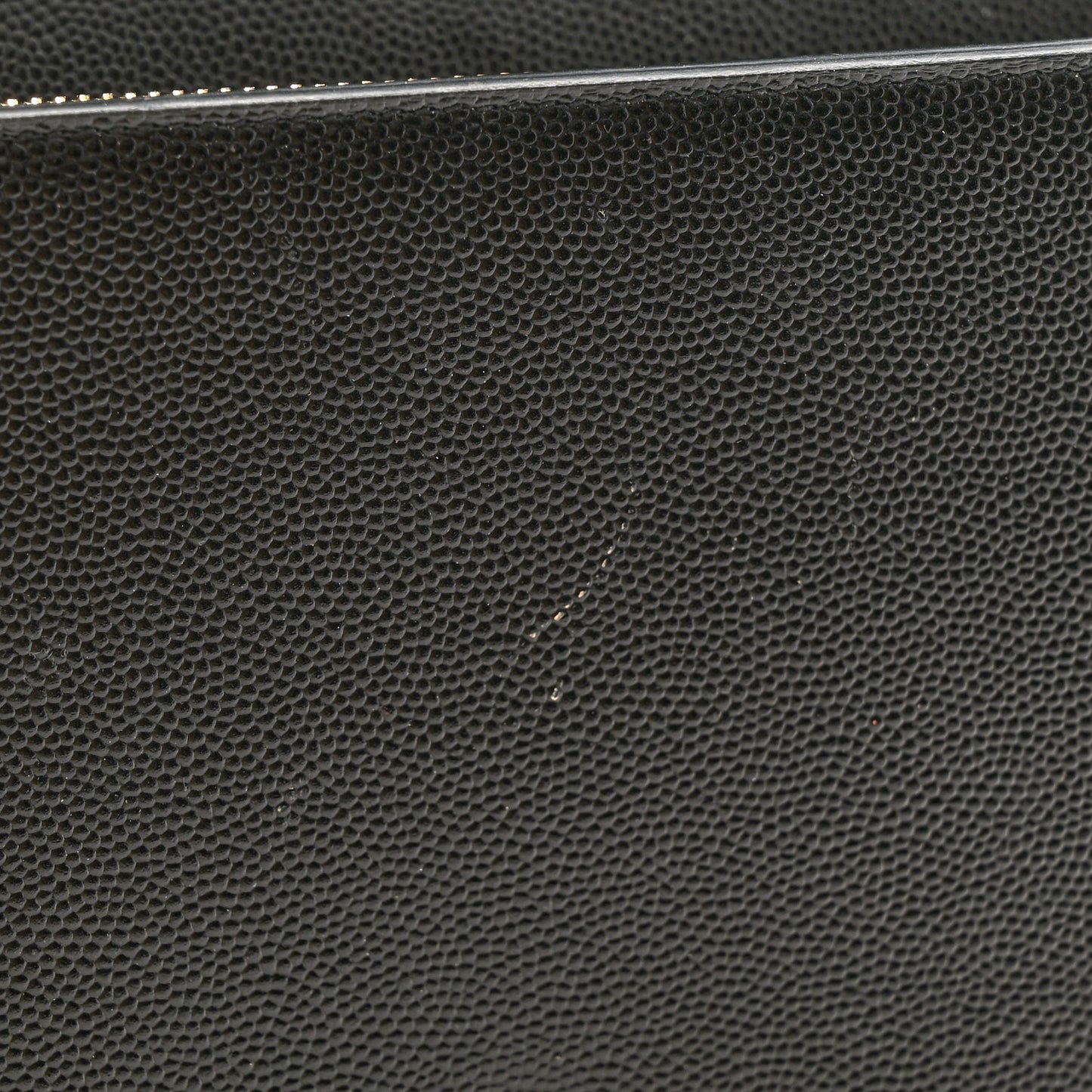 Grain De Poudre Monogram Chain Wallet Black