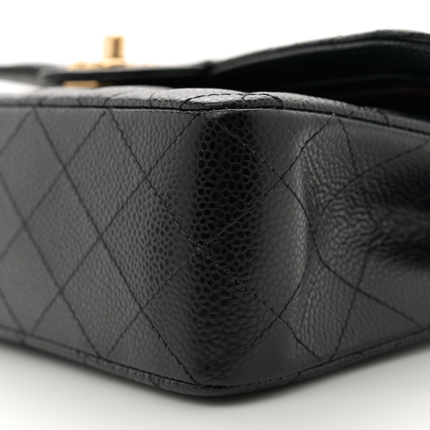 Chanel Caviar Quilted Small Double Flap Black 10 of 11