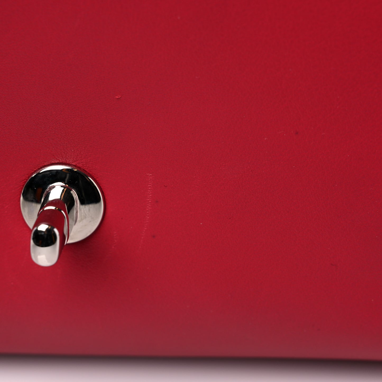 Calfskin Mini Tramezzo Flap Red