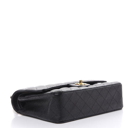Chanel Caviar Quilted Medium Double Flap Black 4 of 17