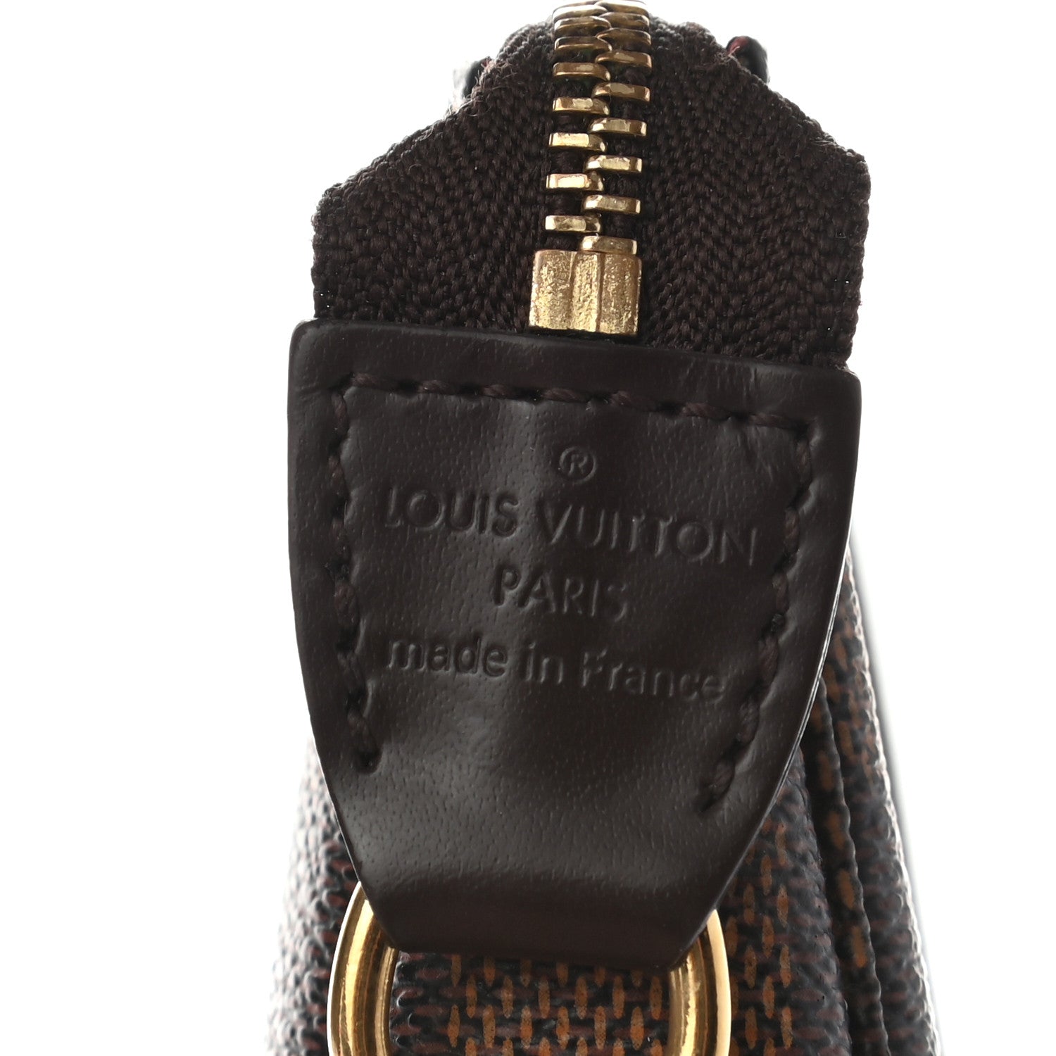 Louis Vuitton Damier Ebene Mini Pochette Accessories 6 of 7
