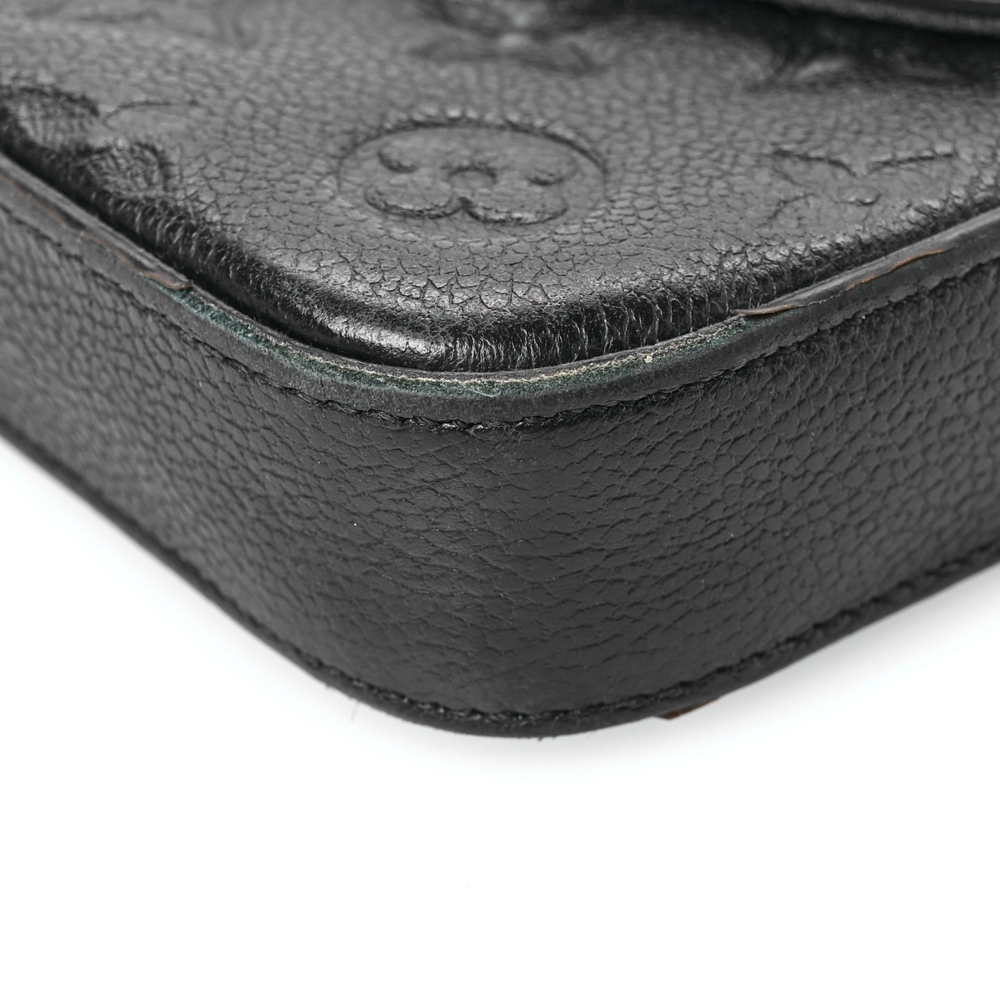 Empreinte Pochette Felicie Chain Wallet Black