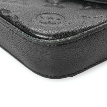 Louis Vuitton Empreinte Pochette Felicie Chain Wallet Black 11 of 11