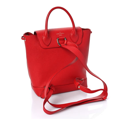 Louis Vuitton Soft Calfskin Lockme Backpack Rubis 3 of 12