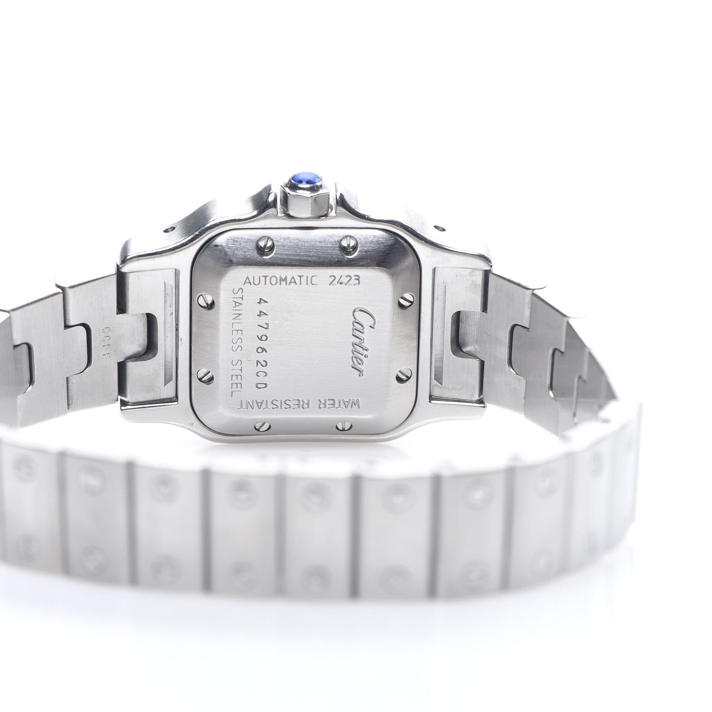 Stainless Steel 24mm Santos de Cartier Galbee Automatic Watch