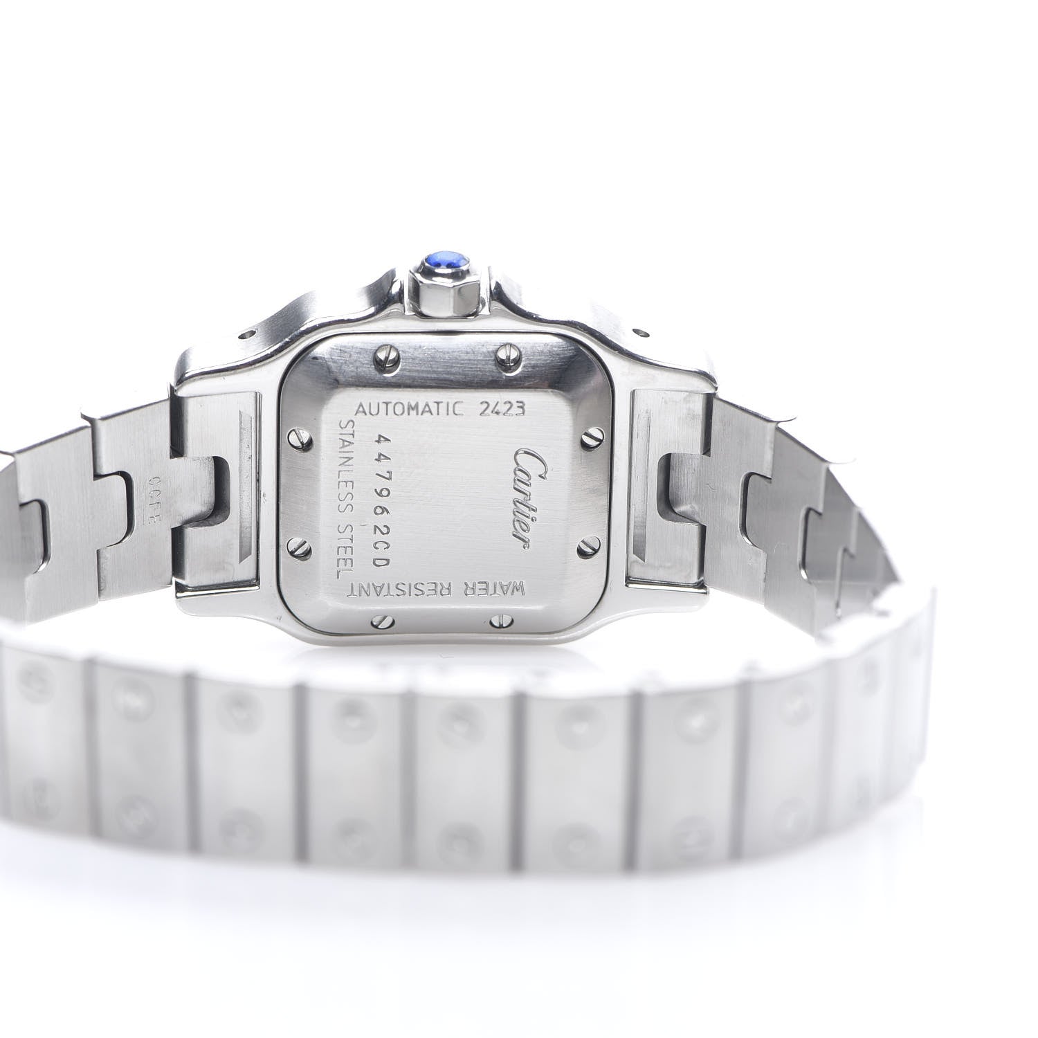 Cartier Stainless Steel 24mm Santos de Cartier Galbee Automatic Watch 4 of 7