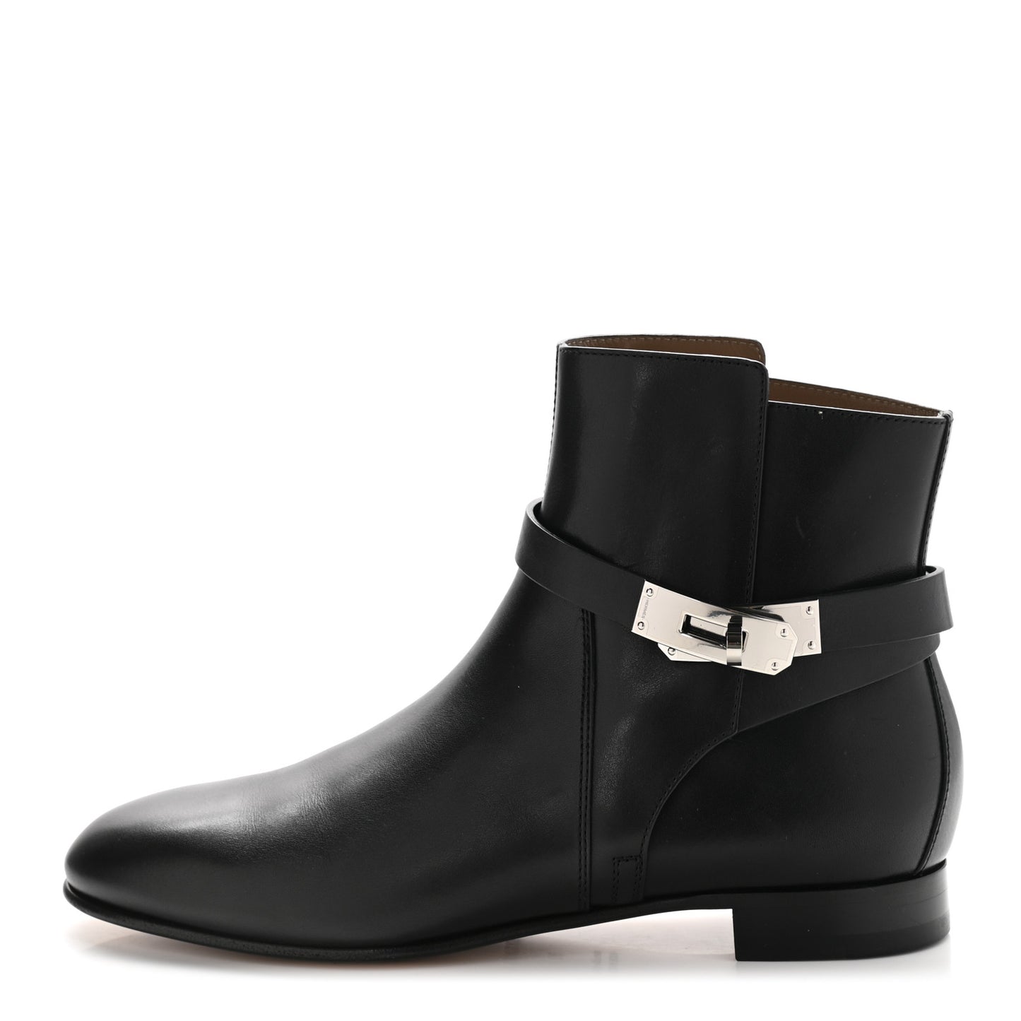 Calfskin Neo Low Boots 39 Black