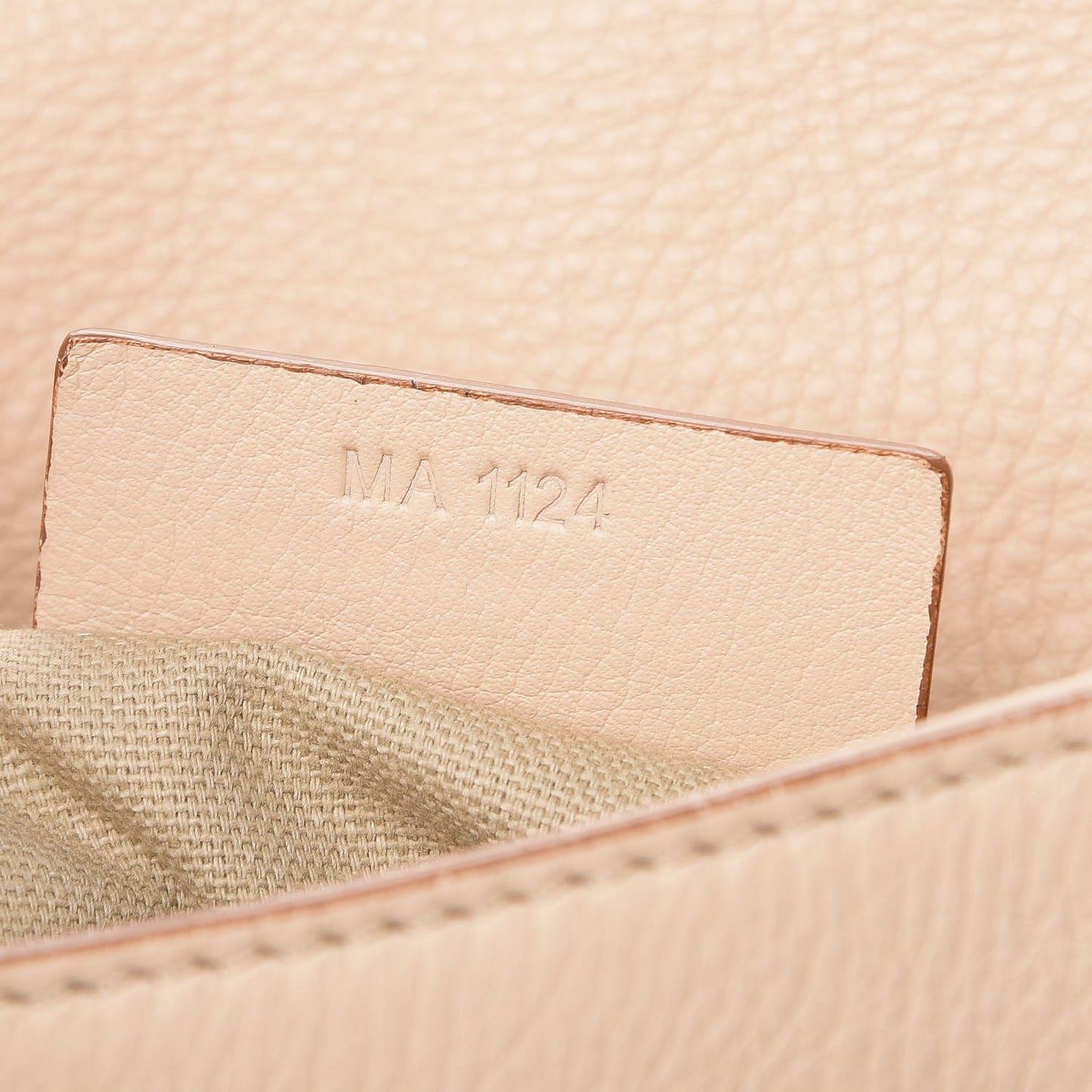 Calfskin Mini Pandora Pure Flap Bag Sand