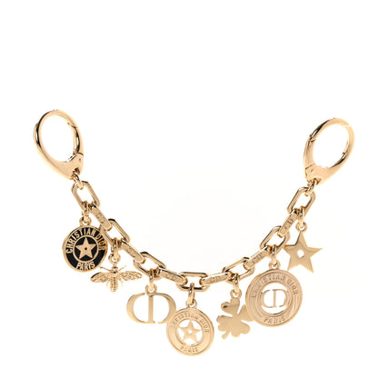 Christian Dior Lacquer 30 Montaigne Bag Charm Gold 1 of 4