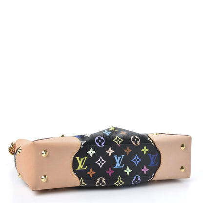 Louis Vuitton Monogram Multicolor Judy MM Black 3 of 8