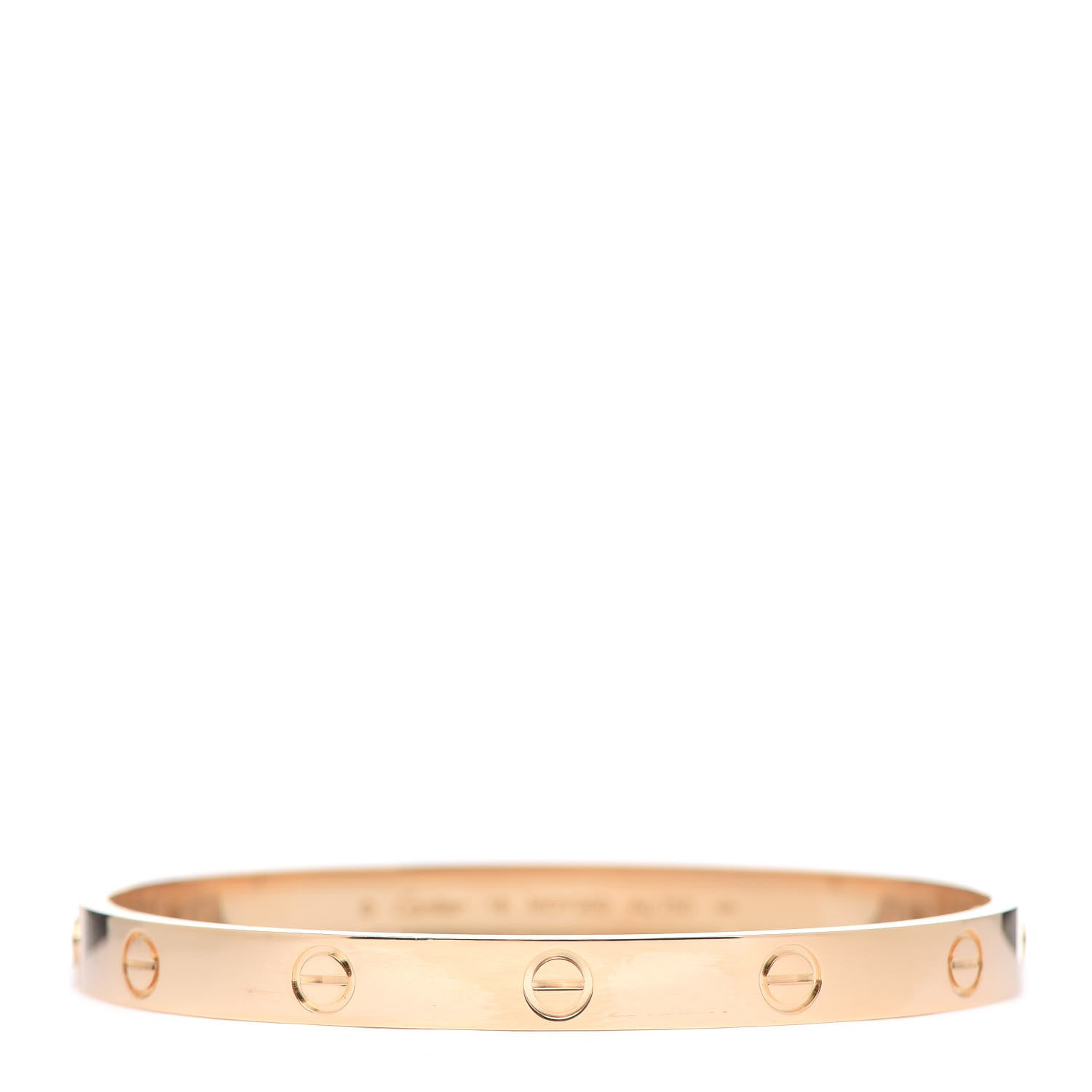 Cartier 18K Yellow Gold LOVE Bracelet 18 3 of 7