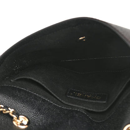 Chanel Caviar Mini Chain Flap Bag Black 3 of 9