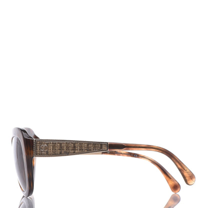 Chanel Butterfly Signature Polarized Sunglasses 5346 Light Brown 4 of 7