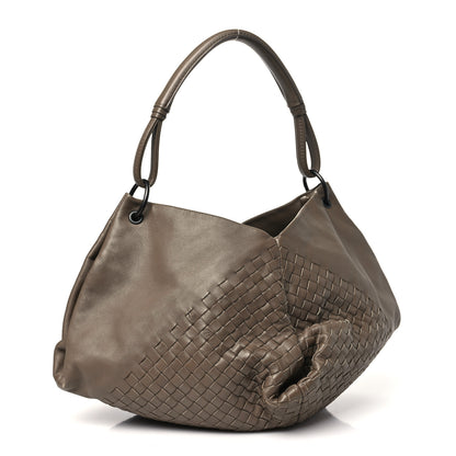 Bottega Veneta Intrecciato Nappa Aquilone Fortune Cookie Hobo Taupe 2 of 10