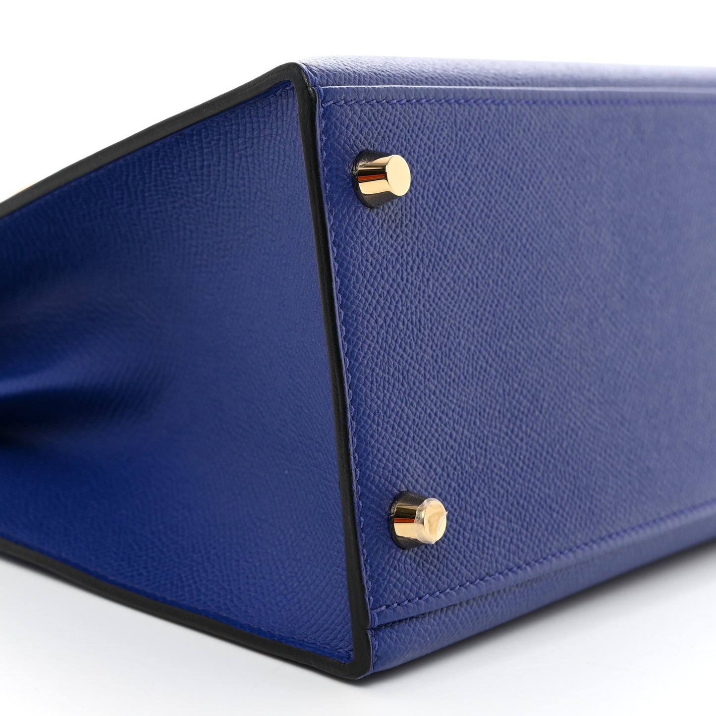 Epsom Kelly Sellier 28 Bleu Electrique