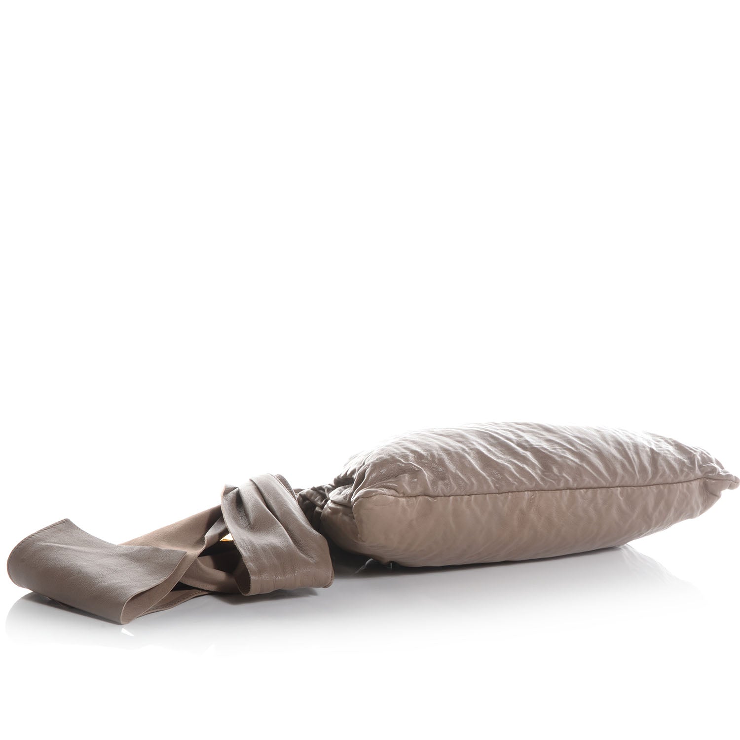 Prada Nappa Antique Bow Clutch Bambu 4 of 10