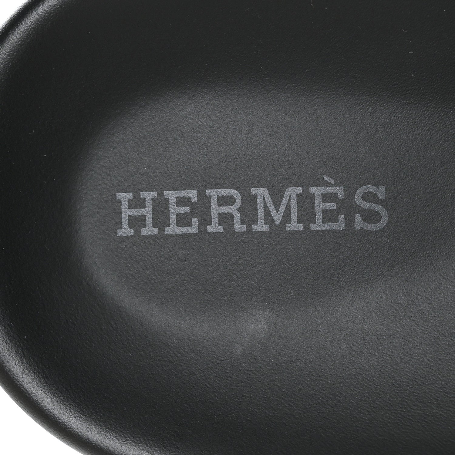 Hermes Calfskin Womens Chypre Sandals 40.5 Black 8 of 9