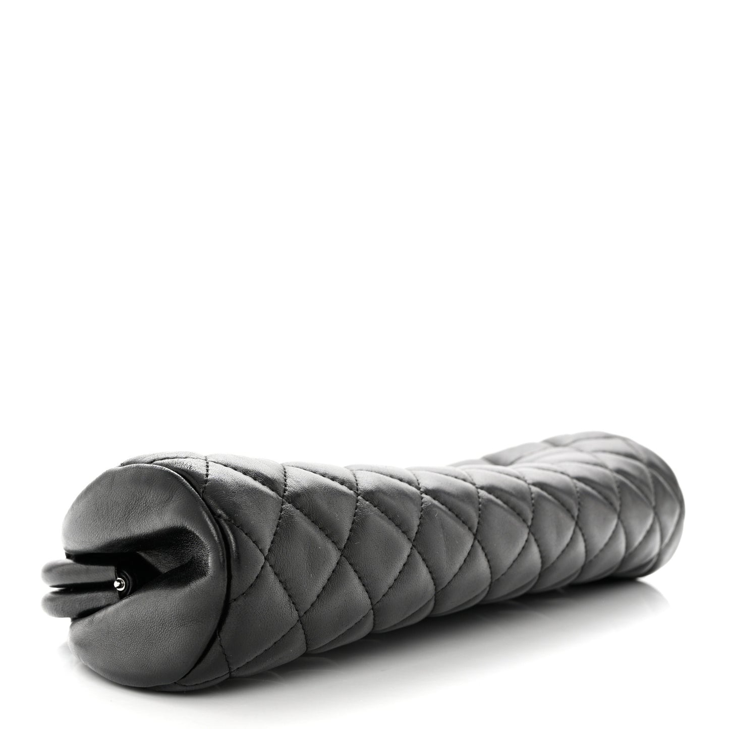 Lambskin Quilted Timeless Clutch Black