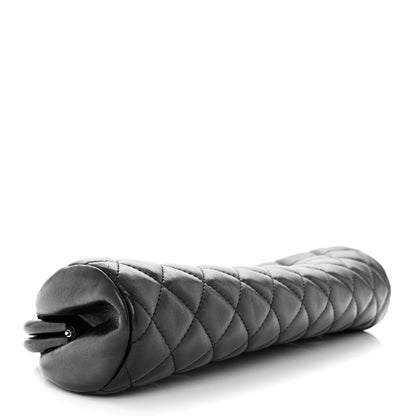 Chanel Lambskin Quilted Timeless Clutch Black 4 of 8