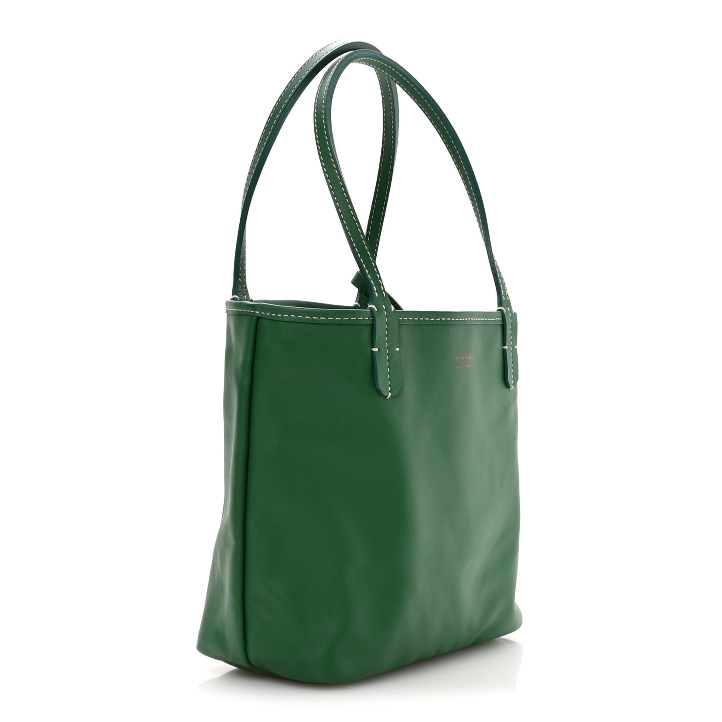 Goyardine Reversible Mini Anjou Green