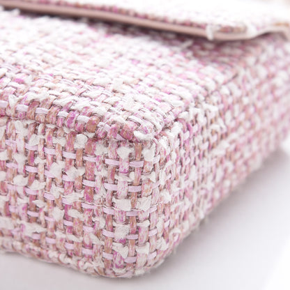 Chanel Tweed East West Flap Pink 11 of 11