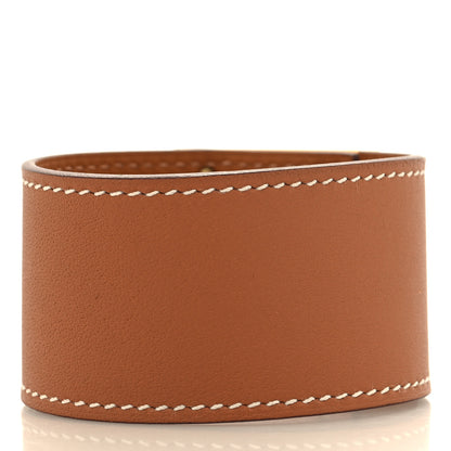 Hermes Swift Kelly Dog Bracelet T2 Gold 3 of 5