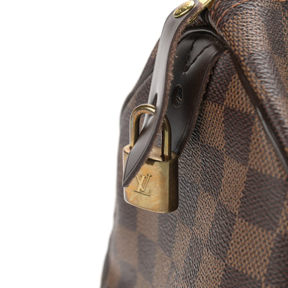 Louis Vuitton Damier Ebene Speedy 25 13 of 14