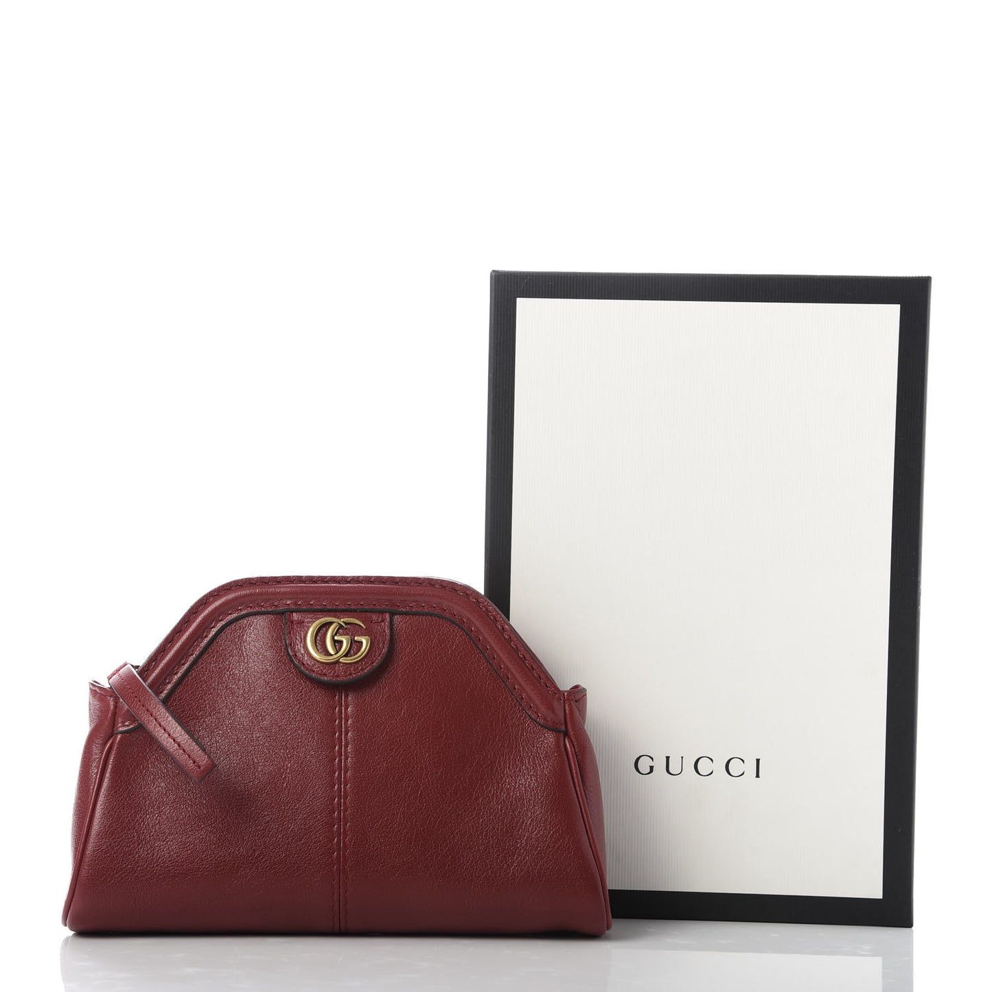 Piuma Lux Calfskin Re(Belle) Clutch Romantic Cerise