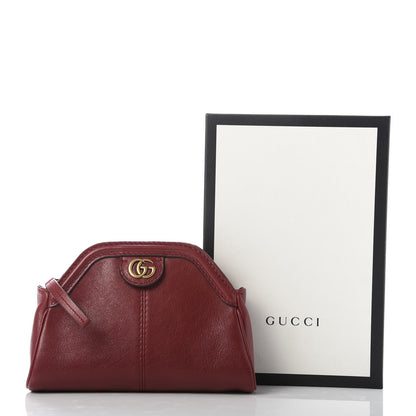 Gucci Piuma Lux Calfskin Re(Belle) Clutch Romantic Cerise 9 of 9